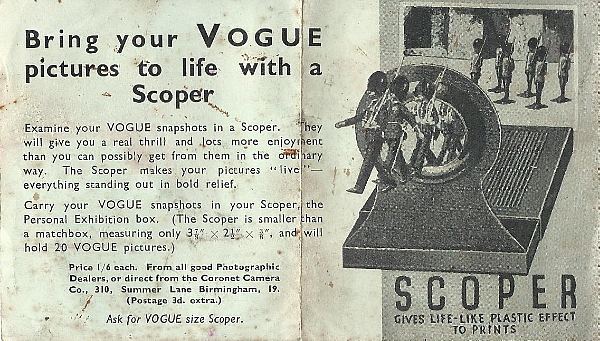 Image of Coronet Scoper Leaflet (Side A)