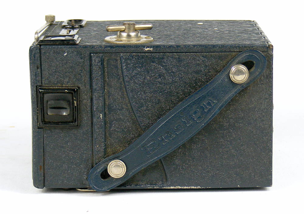 Image of All Distance Ensign box camera (blue)
