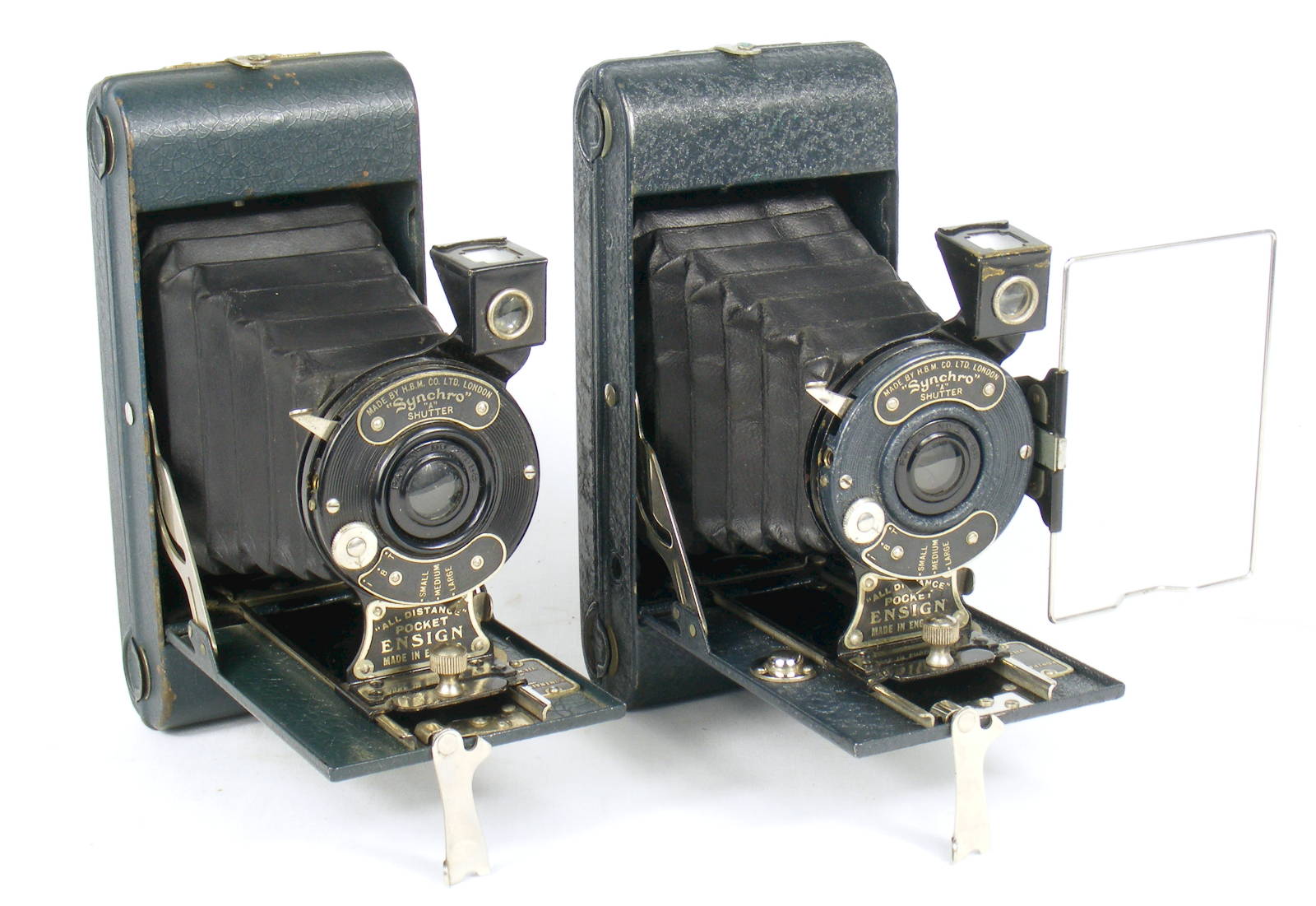 Image of All Distance Pocket Ensign Folding Camera (blue variants)