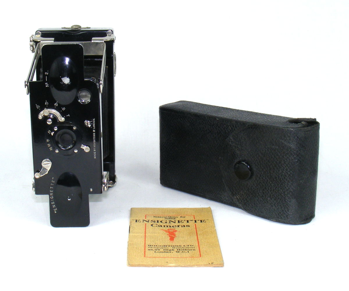 Image Ensignette No 2 Camera with case and instructions