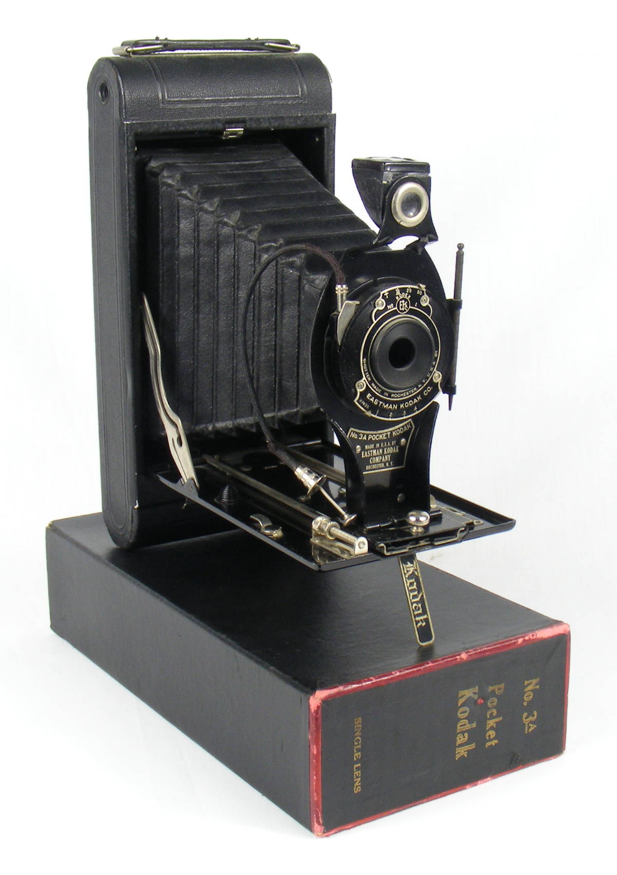Image of No 3A Pocket Kodak Camera (with box)