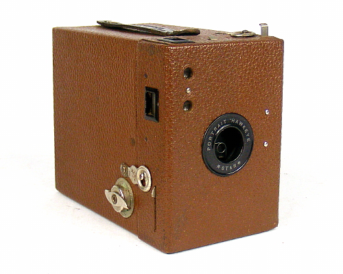 Image of Portrait Hawkeye Star box cameras (brown)
