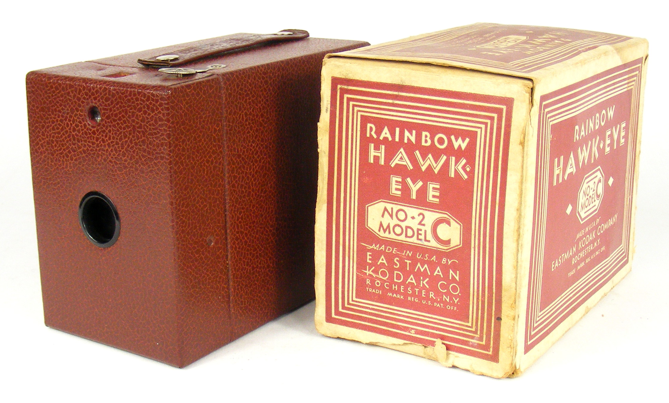 Image of Rainbow Hawk-Eye No 2 box camera (US model)