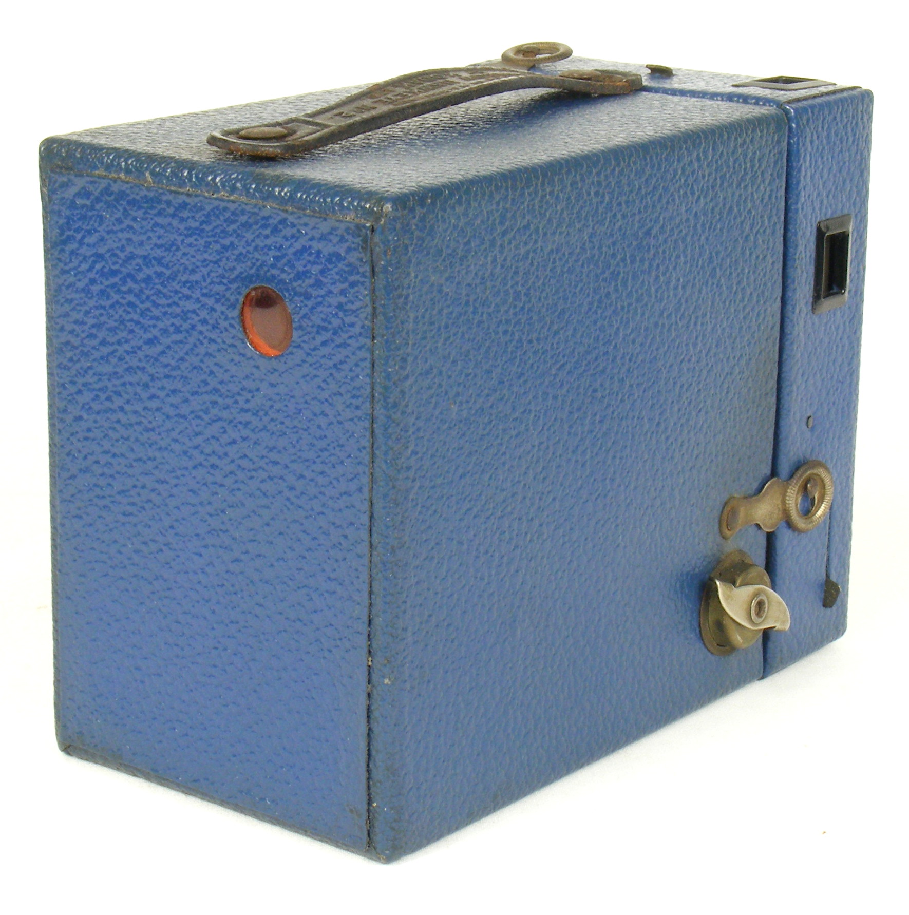 Image of Rainbow Hawk-Eye No 2 box camera (rear view)