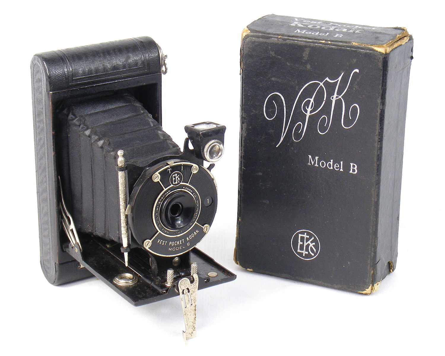 Image of Vest Pocket Kodak Model B Camera (with box)
