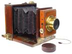 Thumbnail of an early tailboard camera made by W. W. Rouch & Co