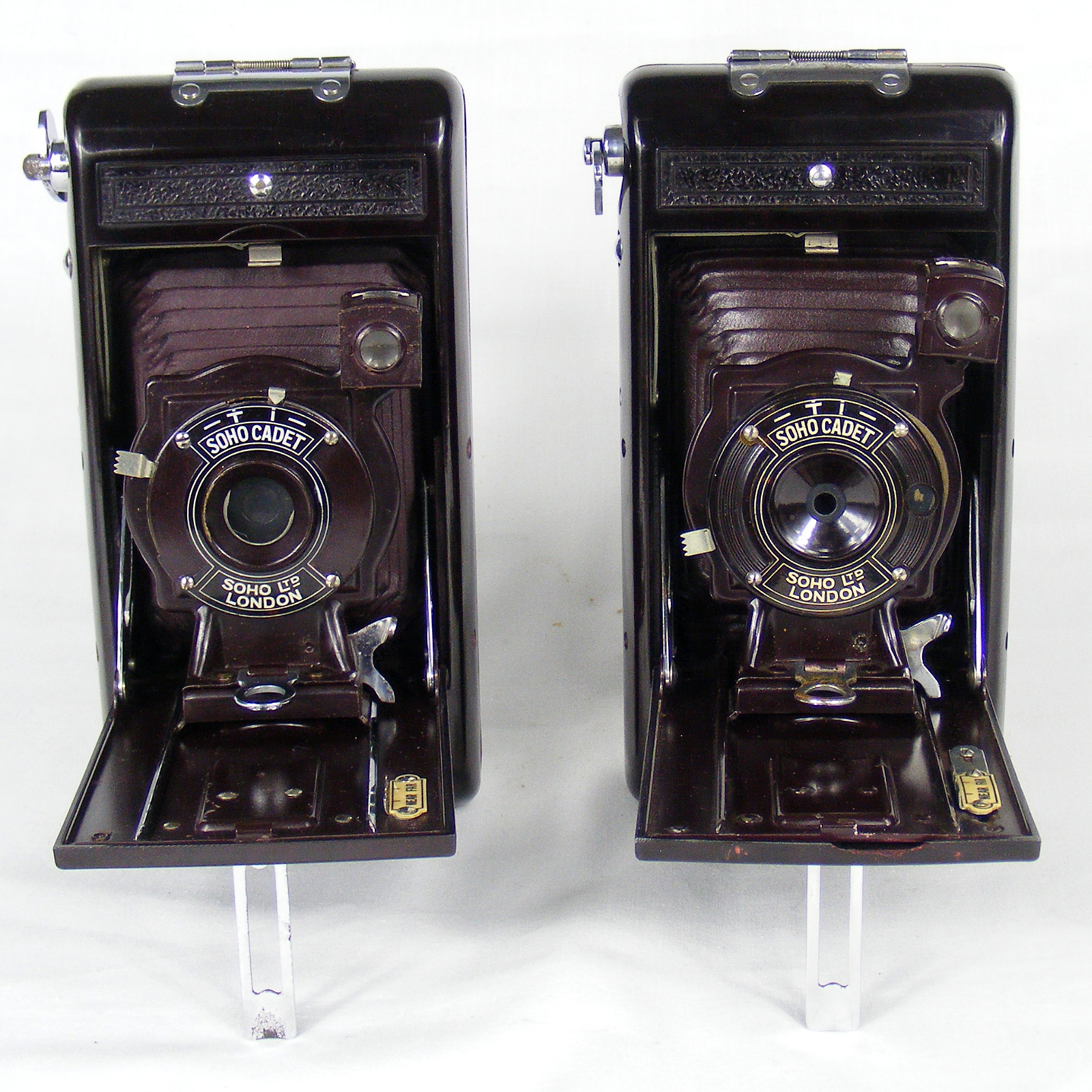 Image of basic Soho Cadet models side by side (front view)